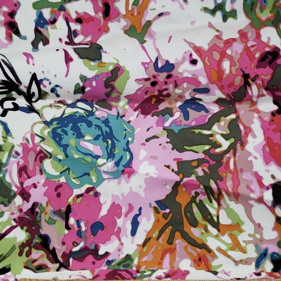 Liz Claiborne - Floral Capri Pants - Ladies 14 - Picture 9 of 12